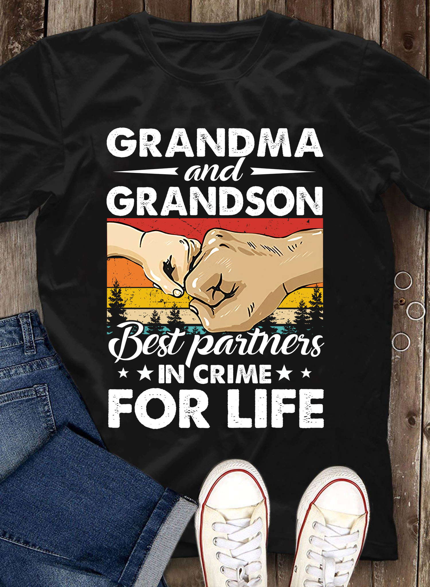Grandma and grandson best partners in crime for life