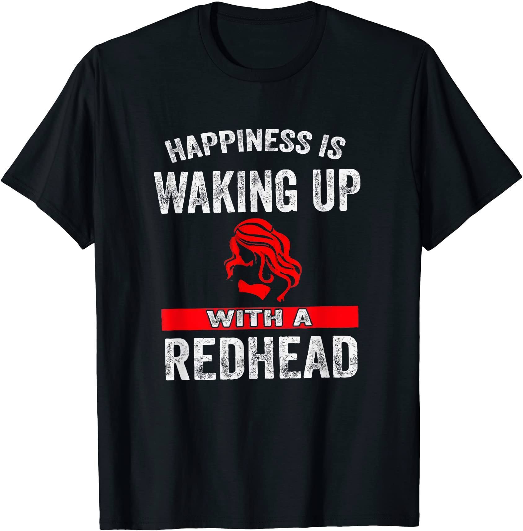 Happiness is waking up with a redhead