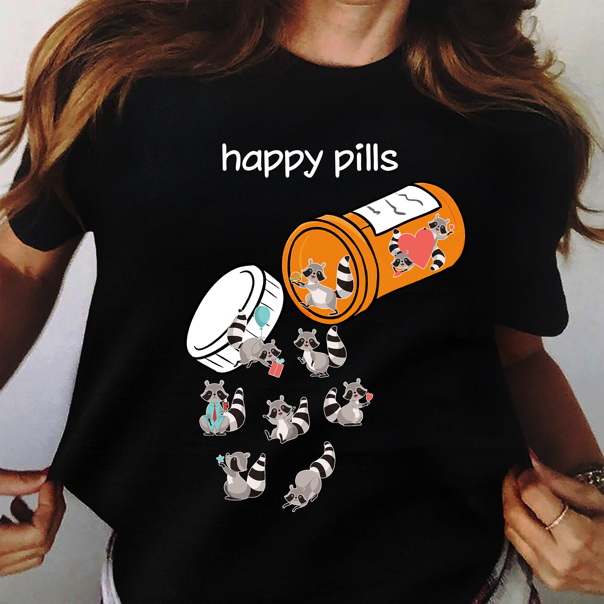 Happy pills - Racoon happy pills