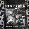 Herbivore hear someone, see someone, see someone - Sheep, cow, pig and chicken