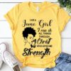 I am an June girl I can do all things through Christ