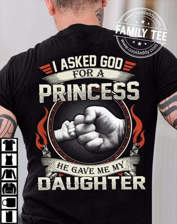 I asked god for a princess he gave me my daughterI asked god for a princess he gave me my daughter