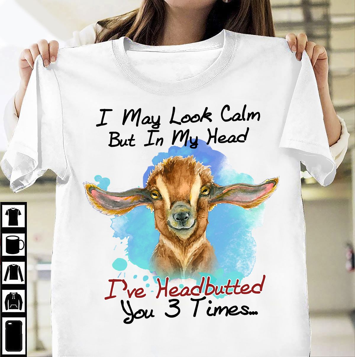 I may look calm but in my head I've headbutted you 3 times - Deer