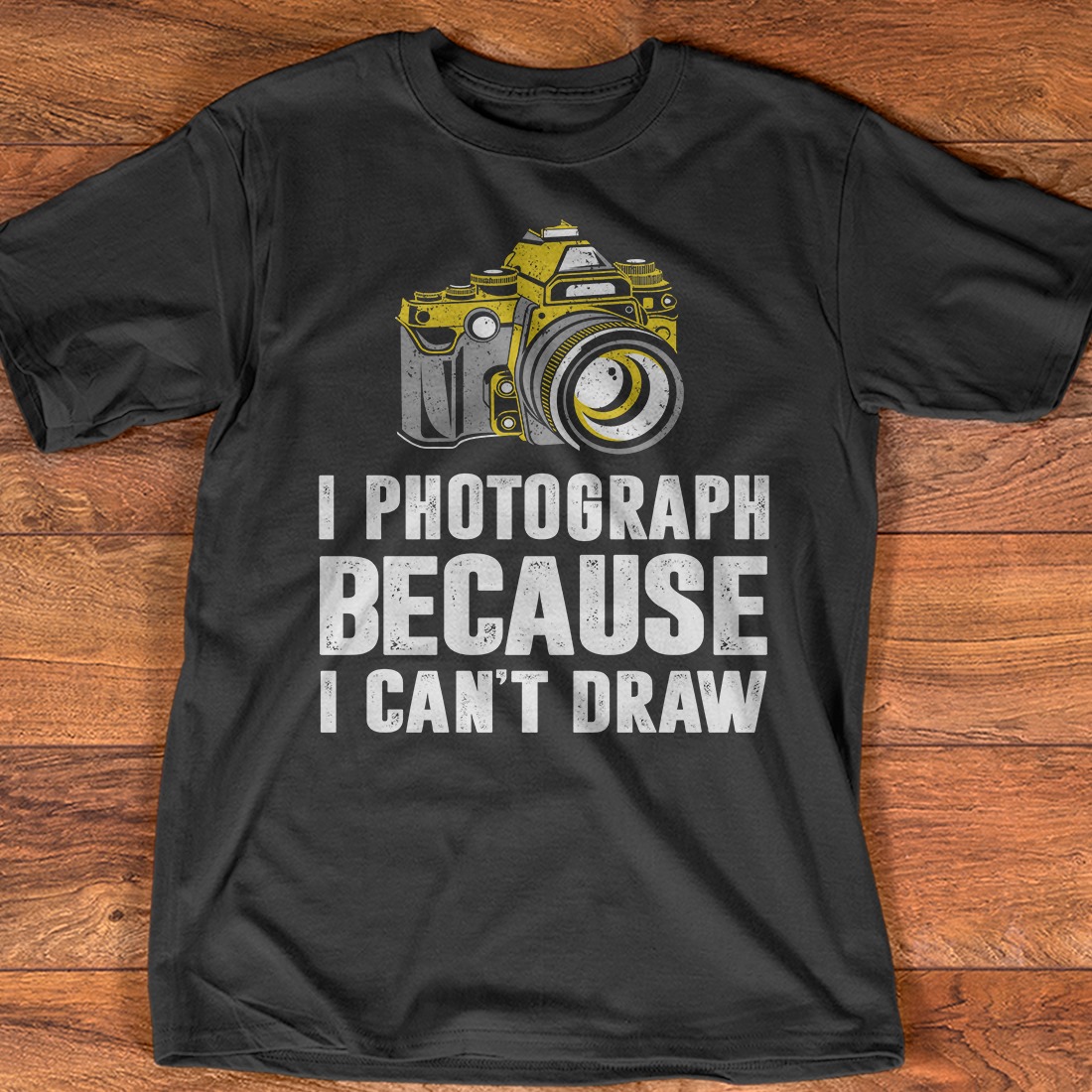 I photograph because I can't draw - Photographer