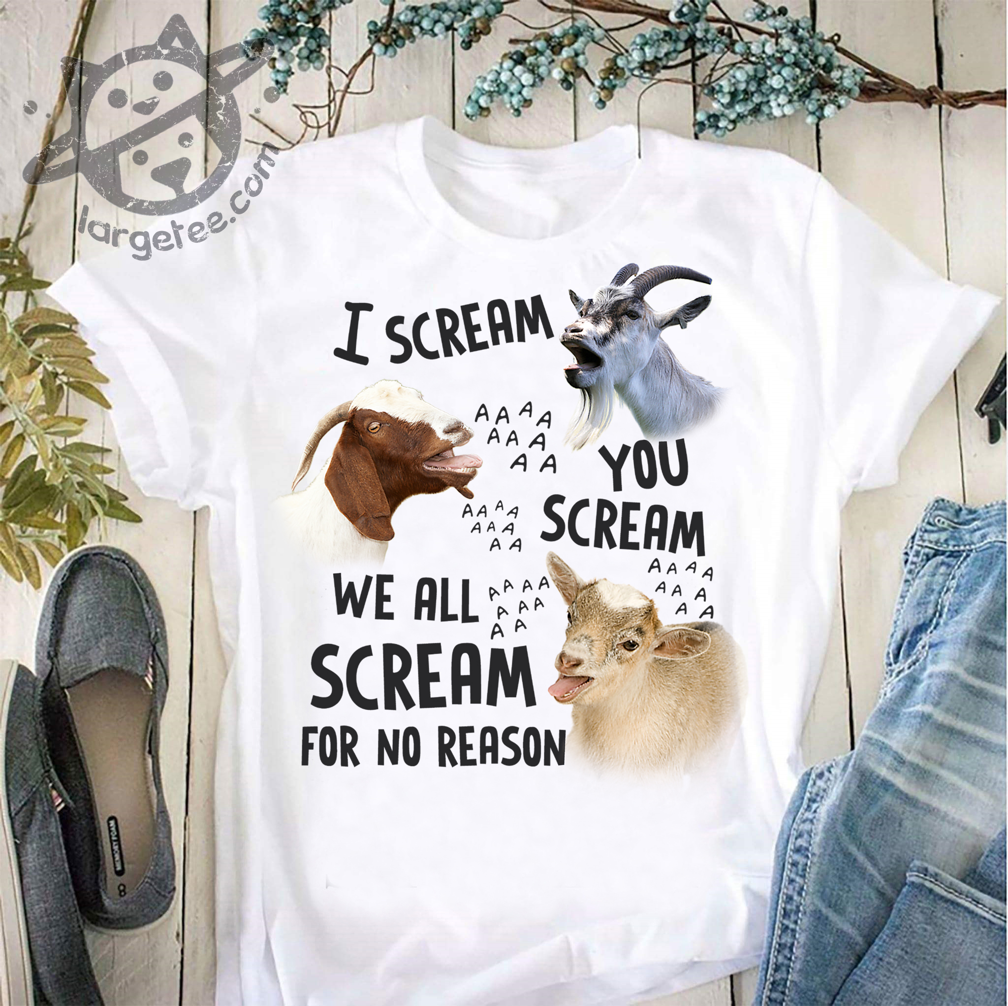 I scream you scream we all scream for no reason - Screaming goat