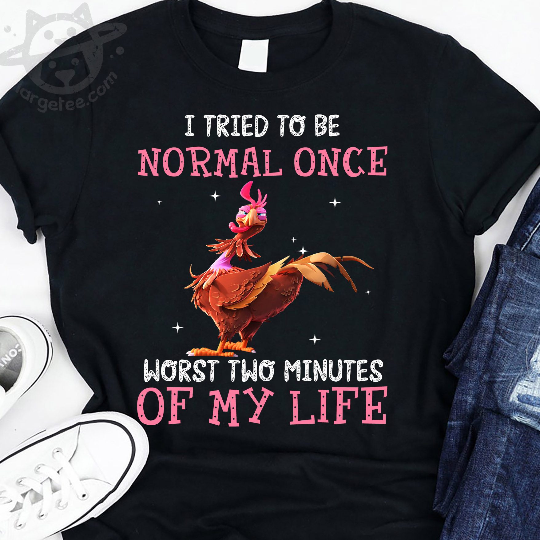 I tried to be normal once - Grumpy chicken, chicken lover