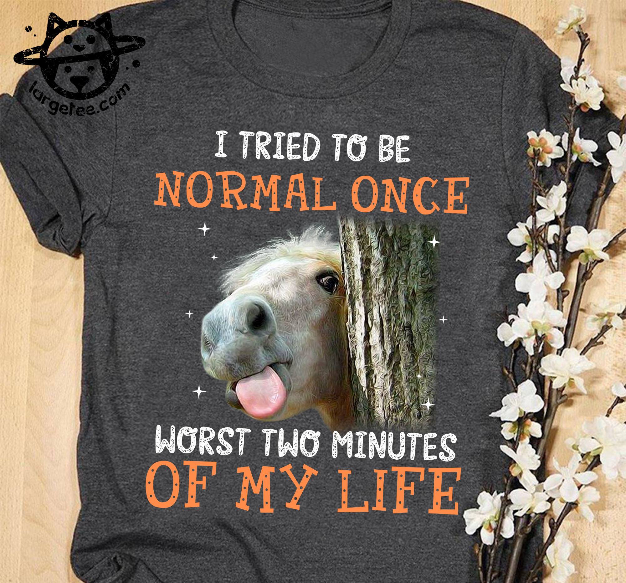 I tried to be normal once worst two minutes of my life - Horse lover