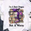 I'm a book dragon not a worm - Book and dragon