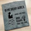 In my dream world, books are free and reading make you thin