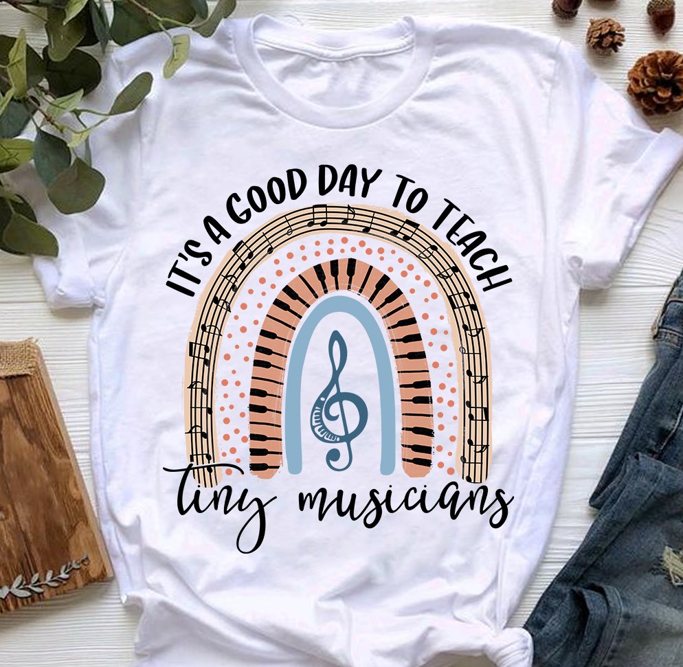 It's a good day to teach tiny musicians