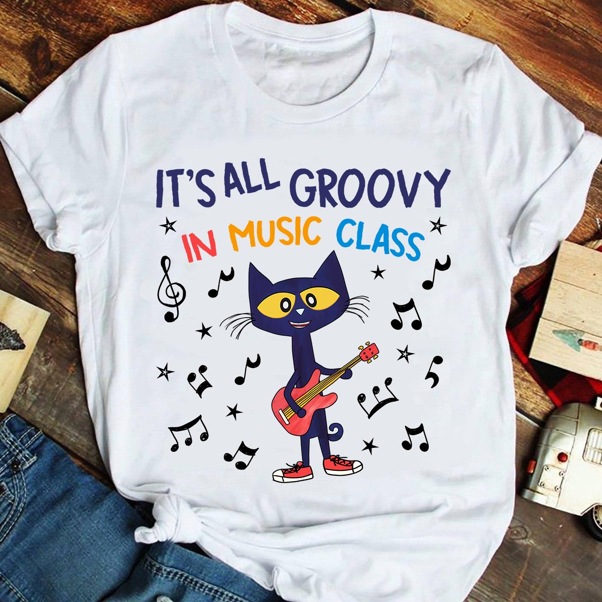 It's all groovy in music class - Cat and music
