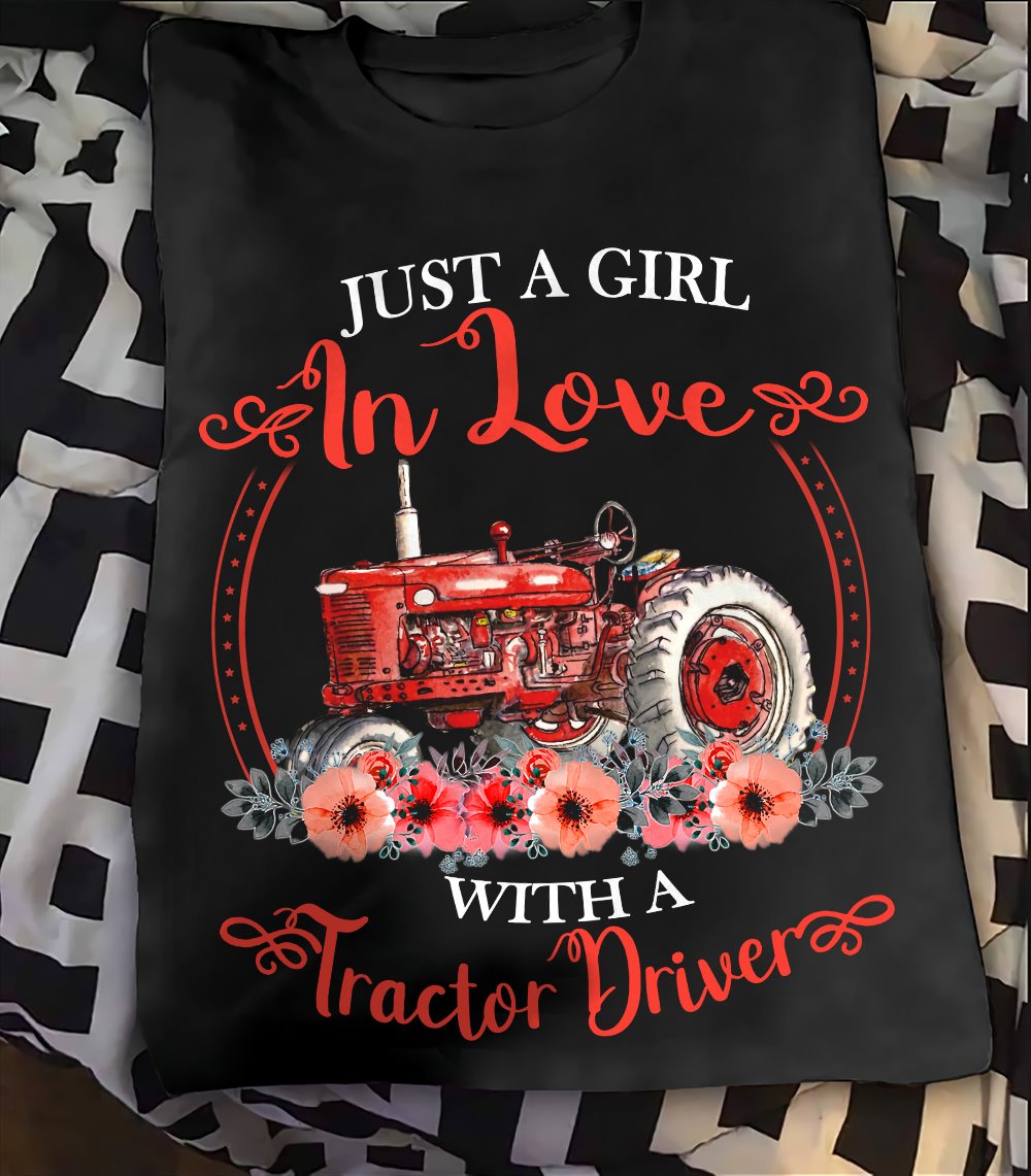 Just a girl in love with a tractor driver