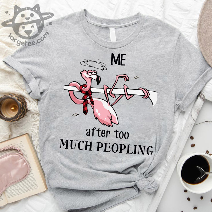 Me after too much peopling - Flamingo
