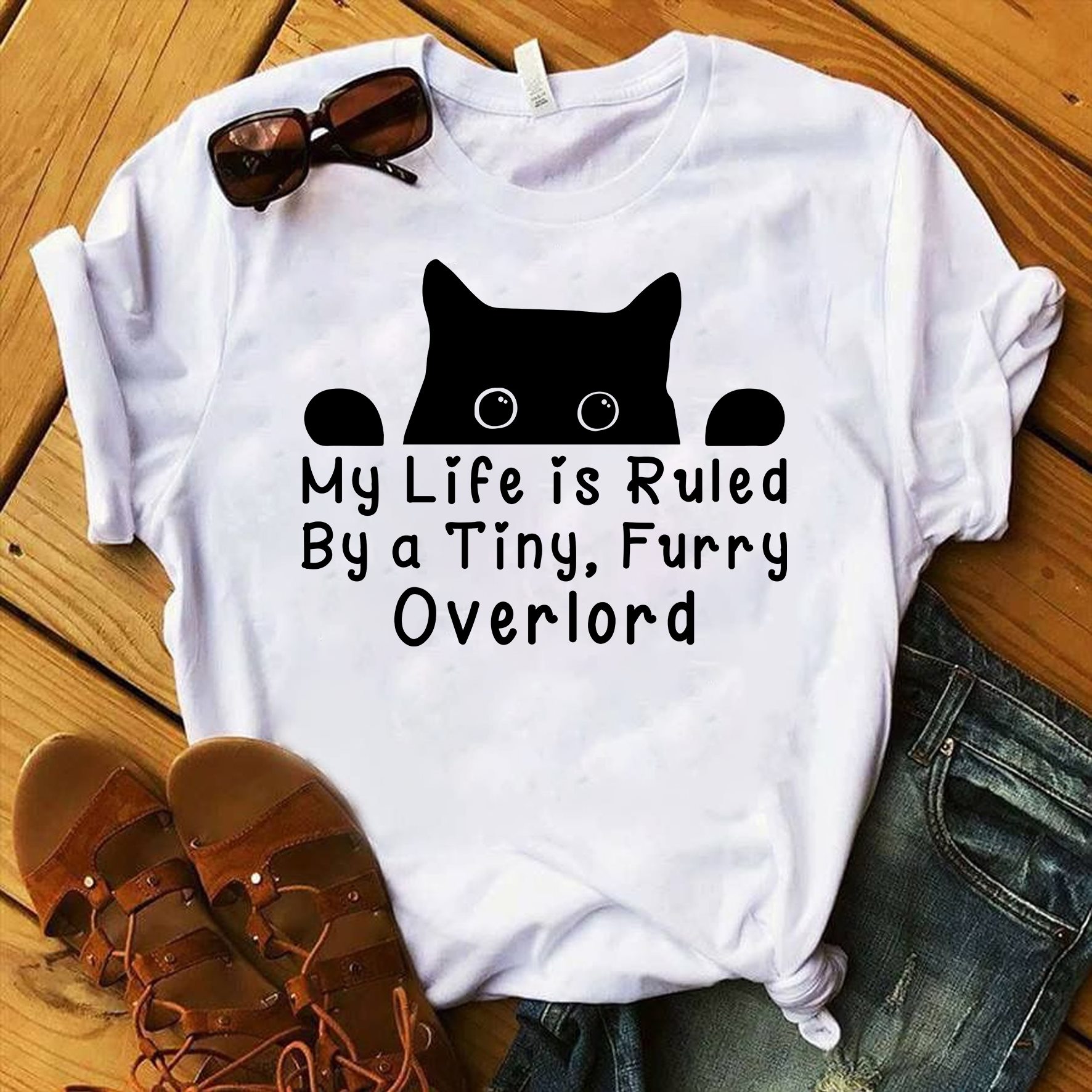 My life is ruled by a tiny furry overlord - Black cats