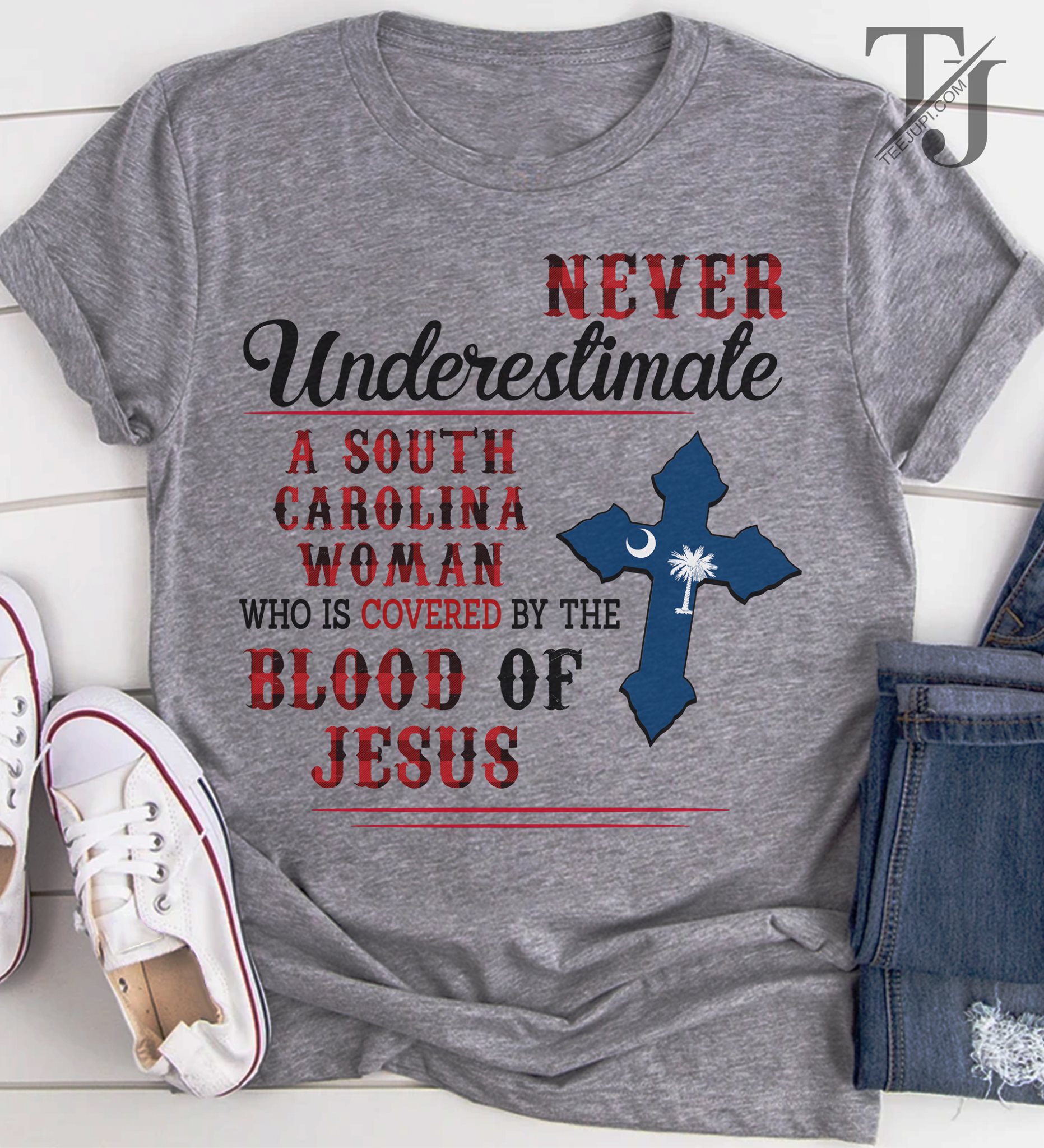 Never underestimate a South Carolina woman who is covered by the Blood of Jesus