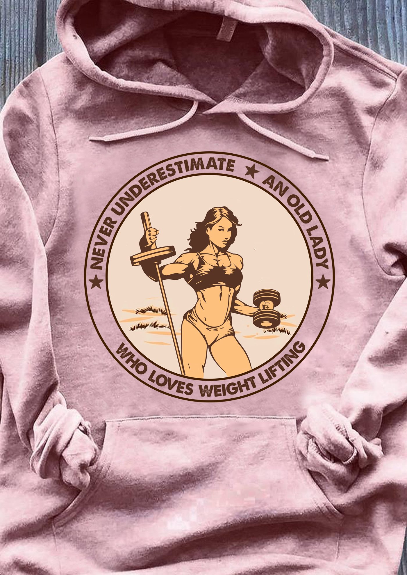 Never underestimate an old lady who loves weight lifting - Powerlifting women