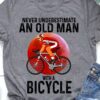 Never underestimate an old man with a bicycle