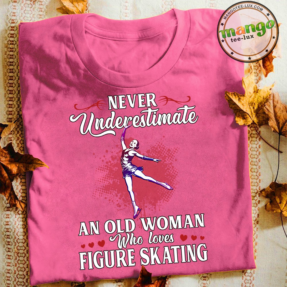 Never underestimate an old woman who loves figure skating