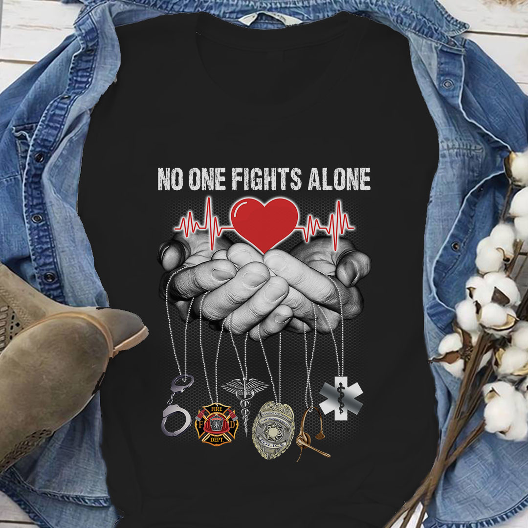No one fights alone - Many kinds of jobs