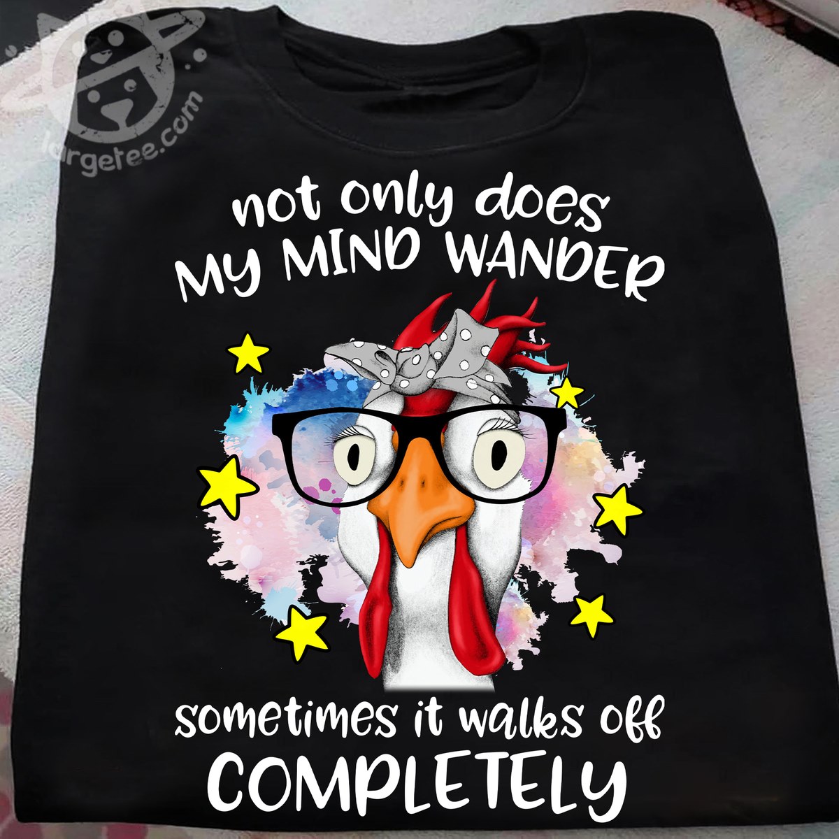 Not only does my mind wander sometimes it walks off completely - Grumpy chickens