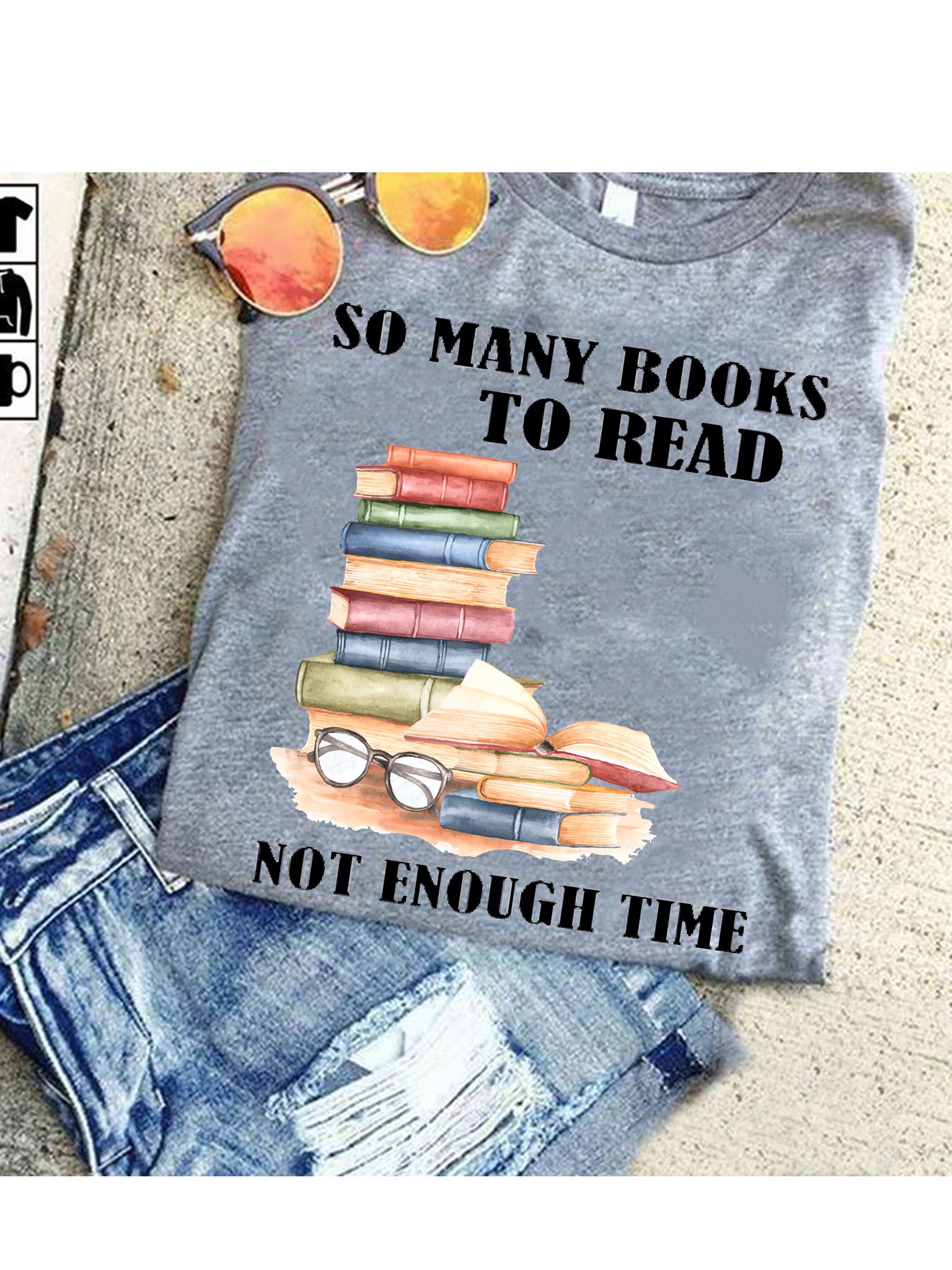 So many books to read not enough time - Book lover