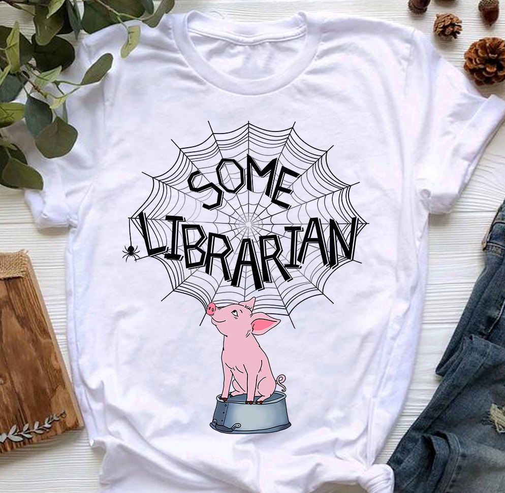 Some librarian - Pig lover