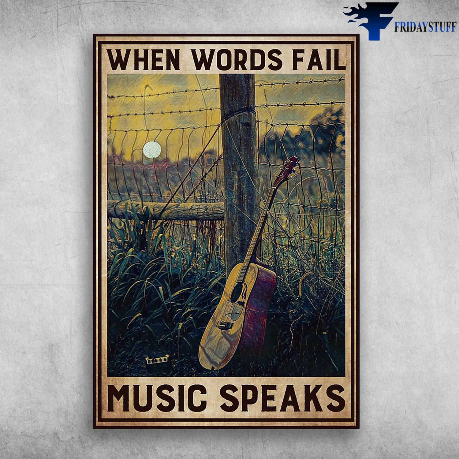 The Guitar - When Words Fail, Music Speaks