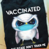 Vaccinated but please don't touch me - Owl wearing mask