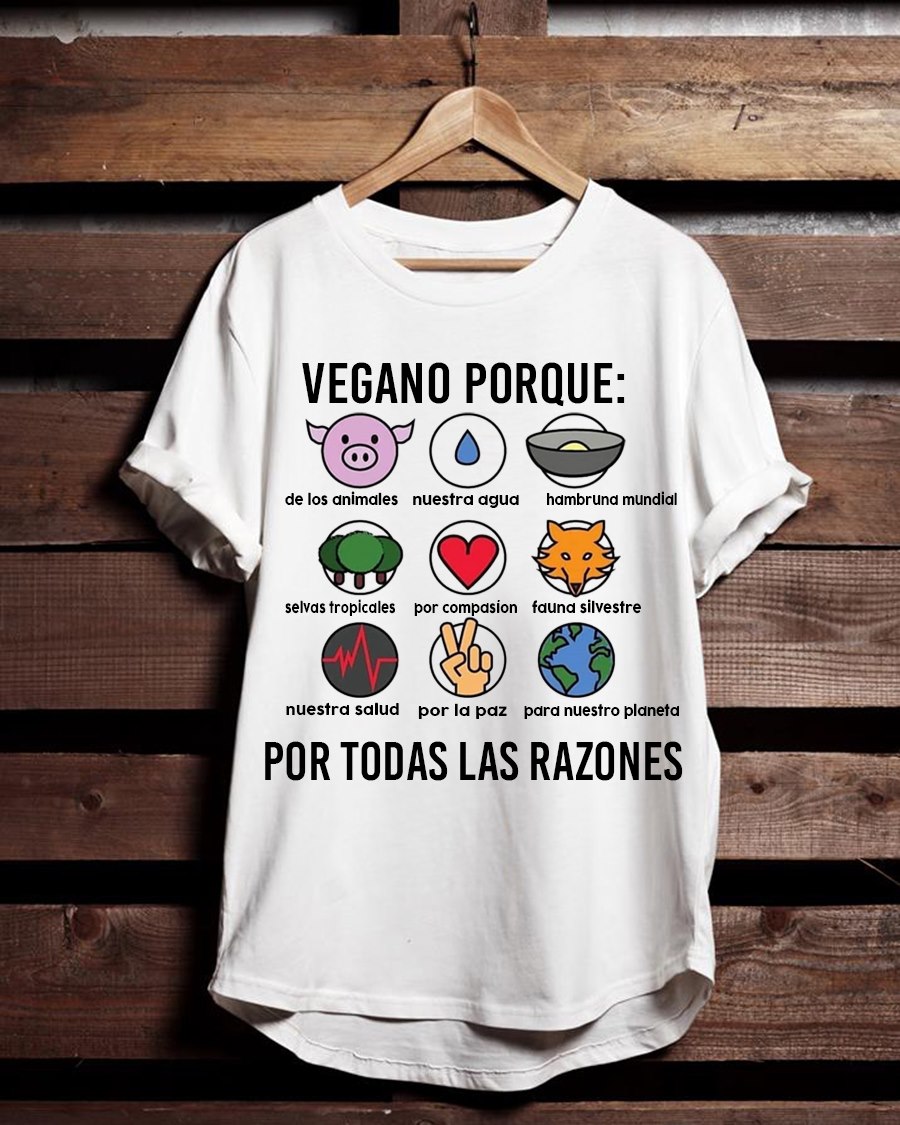 Vegano porque por todas las razones - No kill animal
