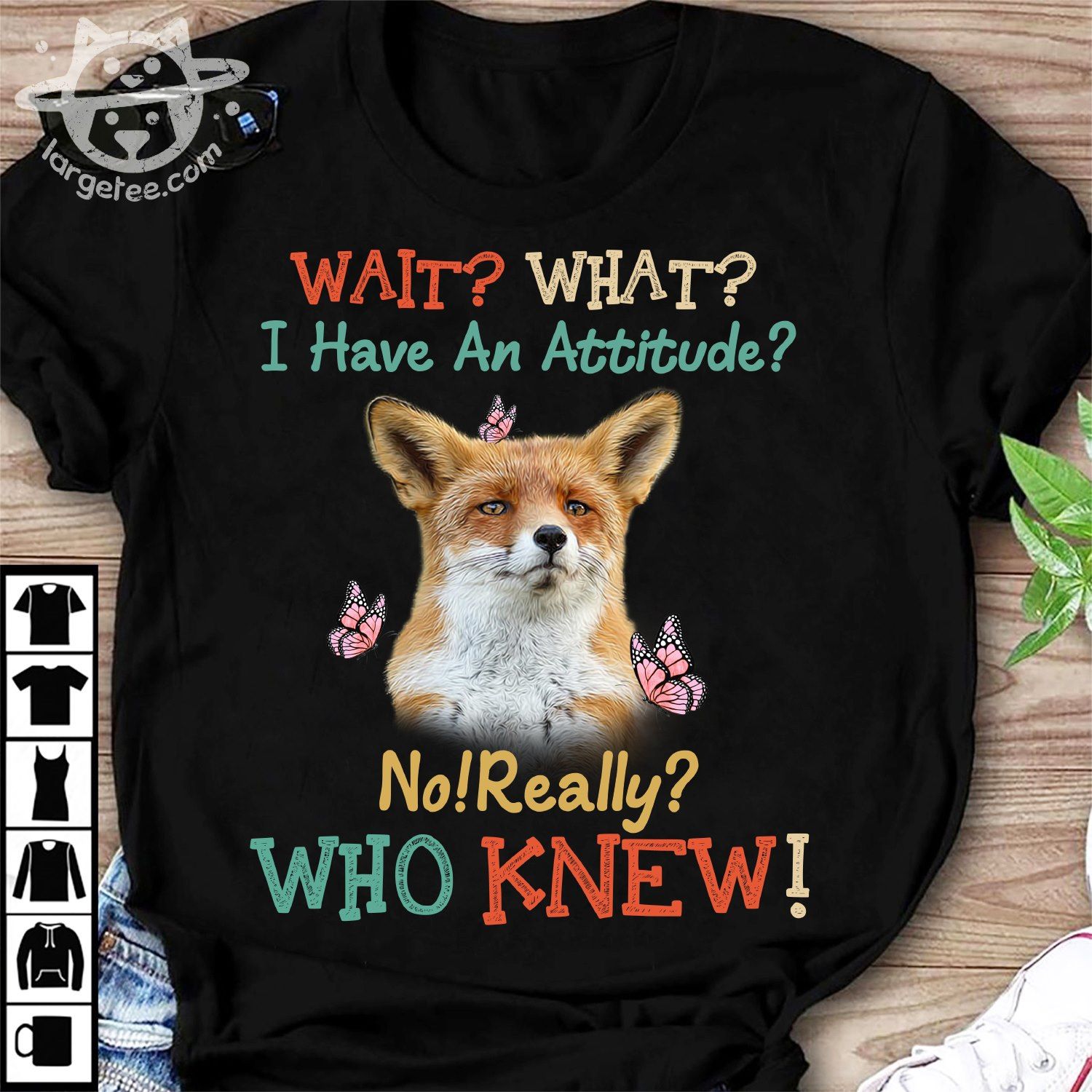 Wait what I have an attitude No really who knew - Fox