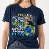 Yes, actually the world does revolve around my dog - Shih Tzu dog and world
