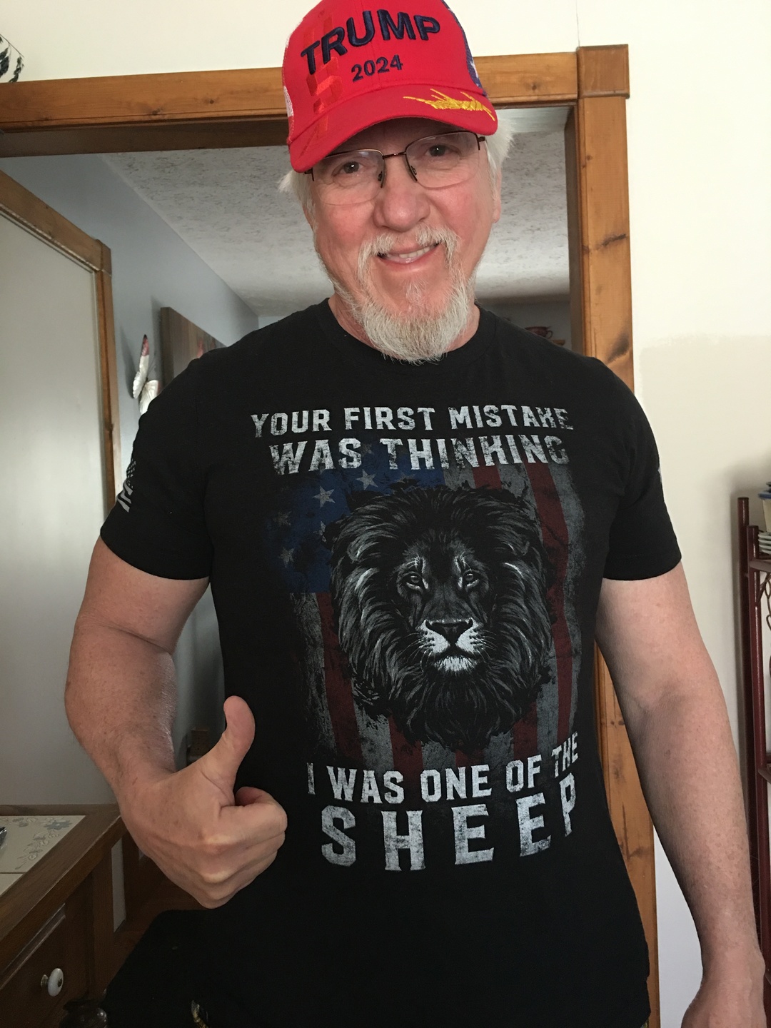 Your first mistake was thinking I was one of the sheep - Lion