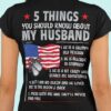 5 things you should know about my husband, he is a grumpy old veteran - American veteran