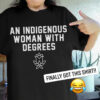 An indigenous woman with degrees - Roses lover