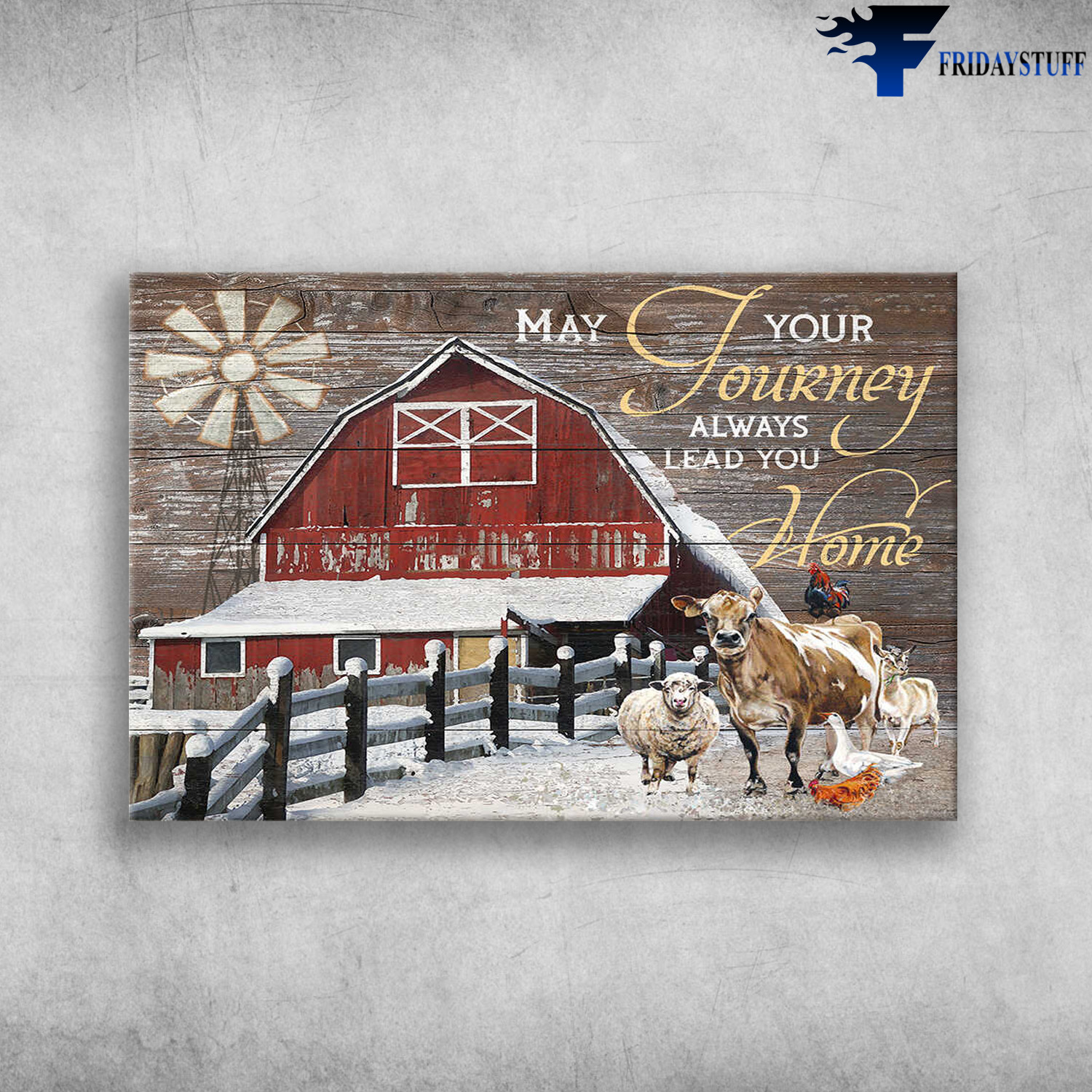 Animals, Farmhouse - May Your Journey, Always Lead You Home, Sheep, Cơ, Chicken, Duck