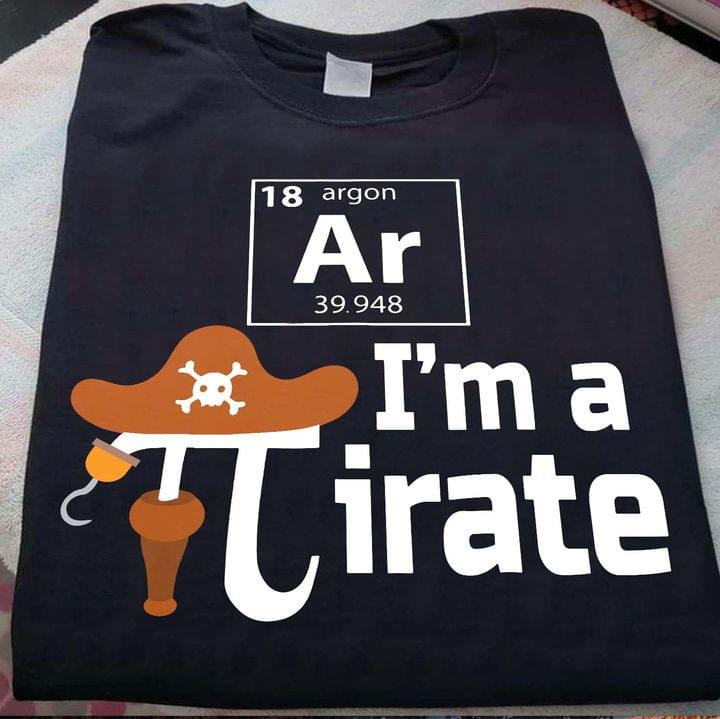 Argon I'm a Pirate - Pi number, chemical element
