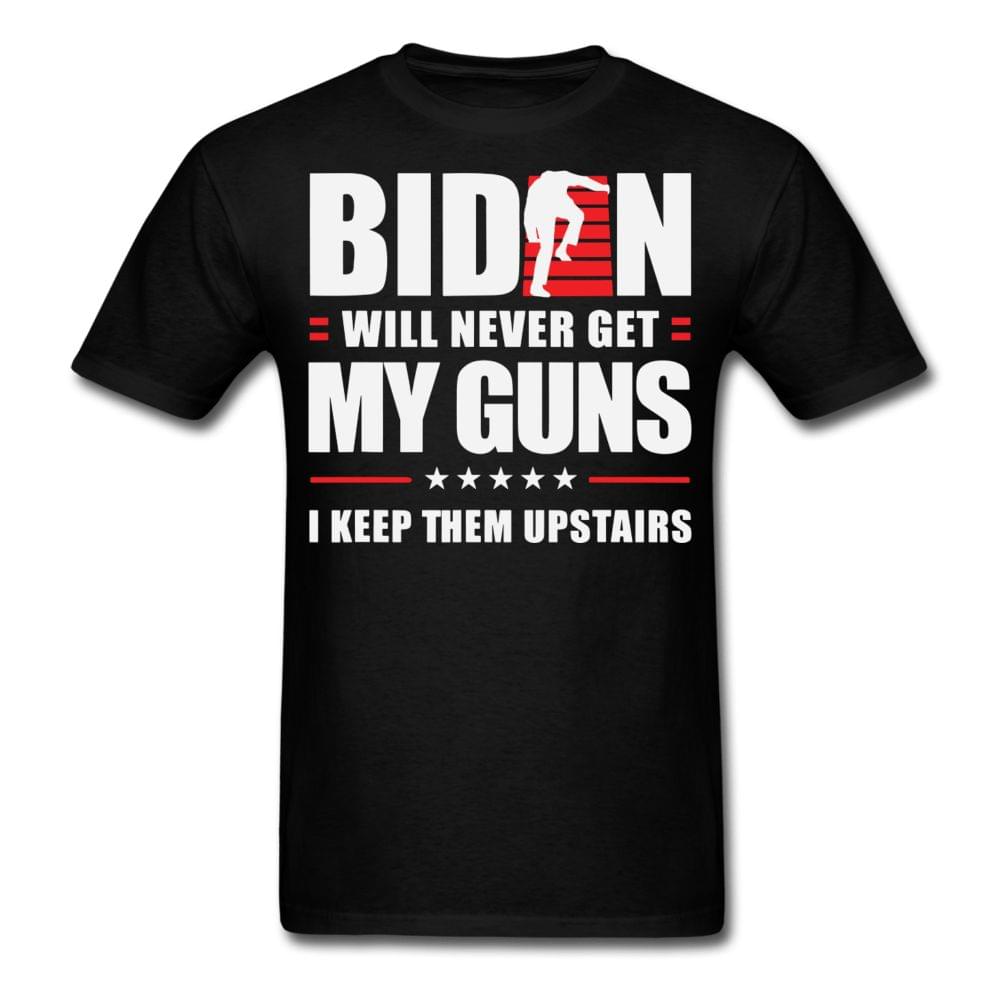 Biden will never get my guns I keep them upstairs - America president