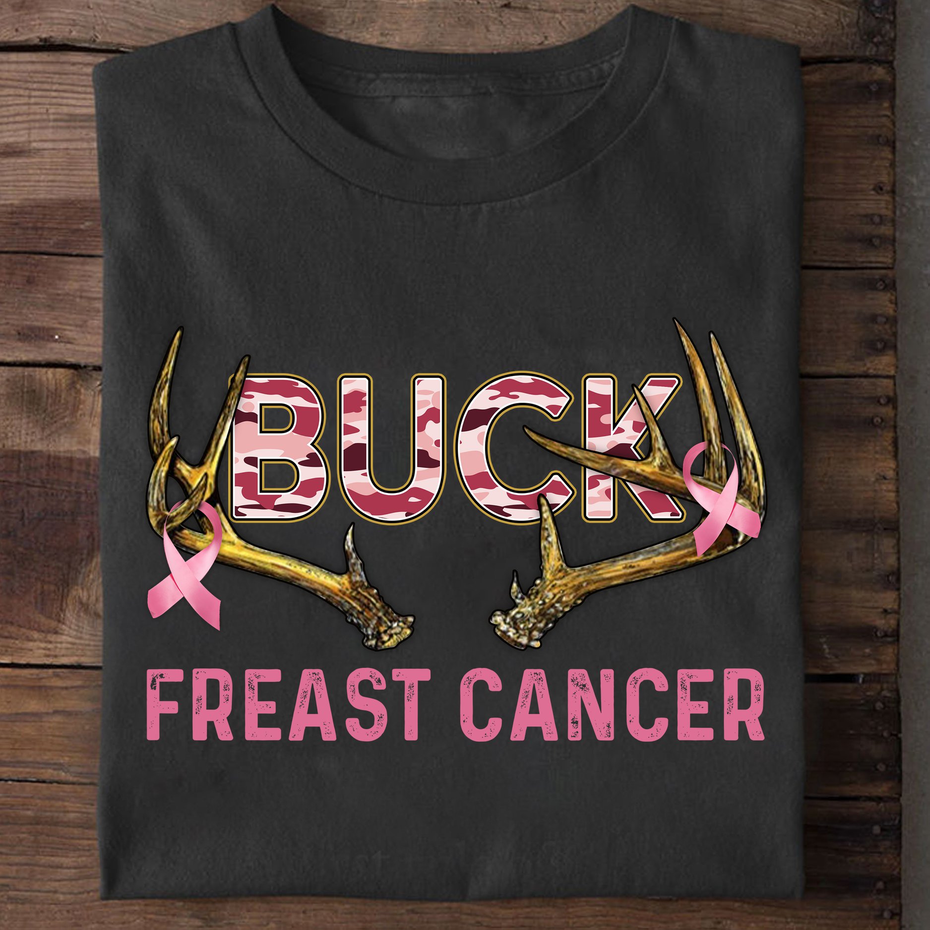 Buck freast cancer - Freast cancer awareness, deer lover
