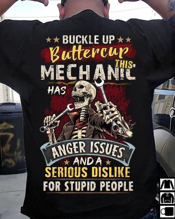 Buckle up buttercup this mechanic has anger issues - Evil mechanic