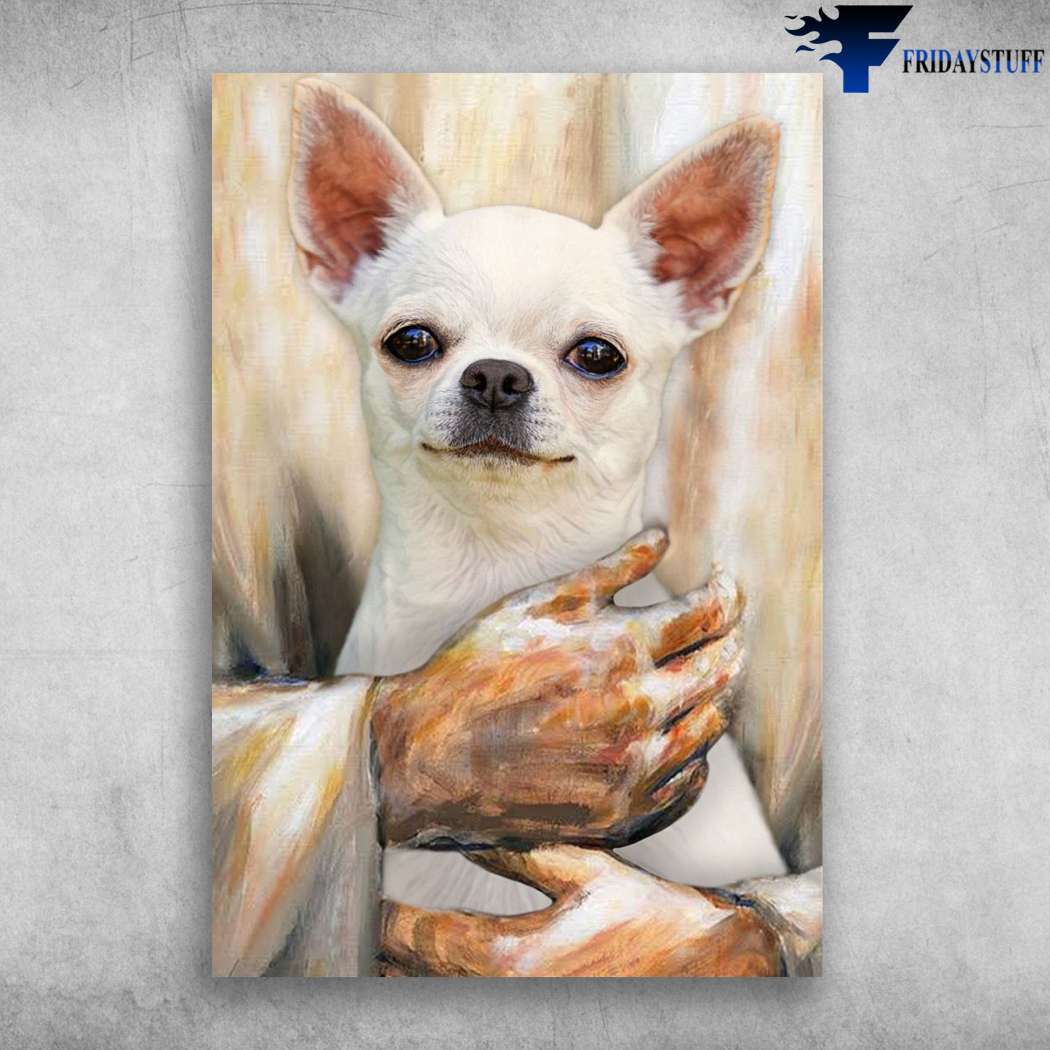 Chihuahua Pray and Love, Chihuahua Lover Dog, God Hands