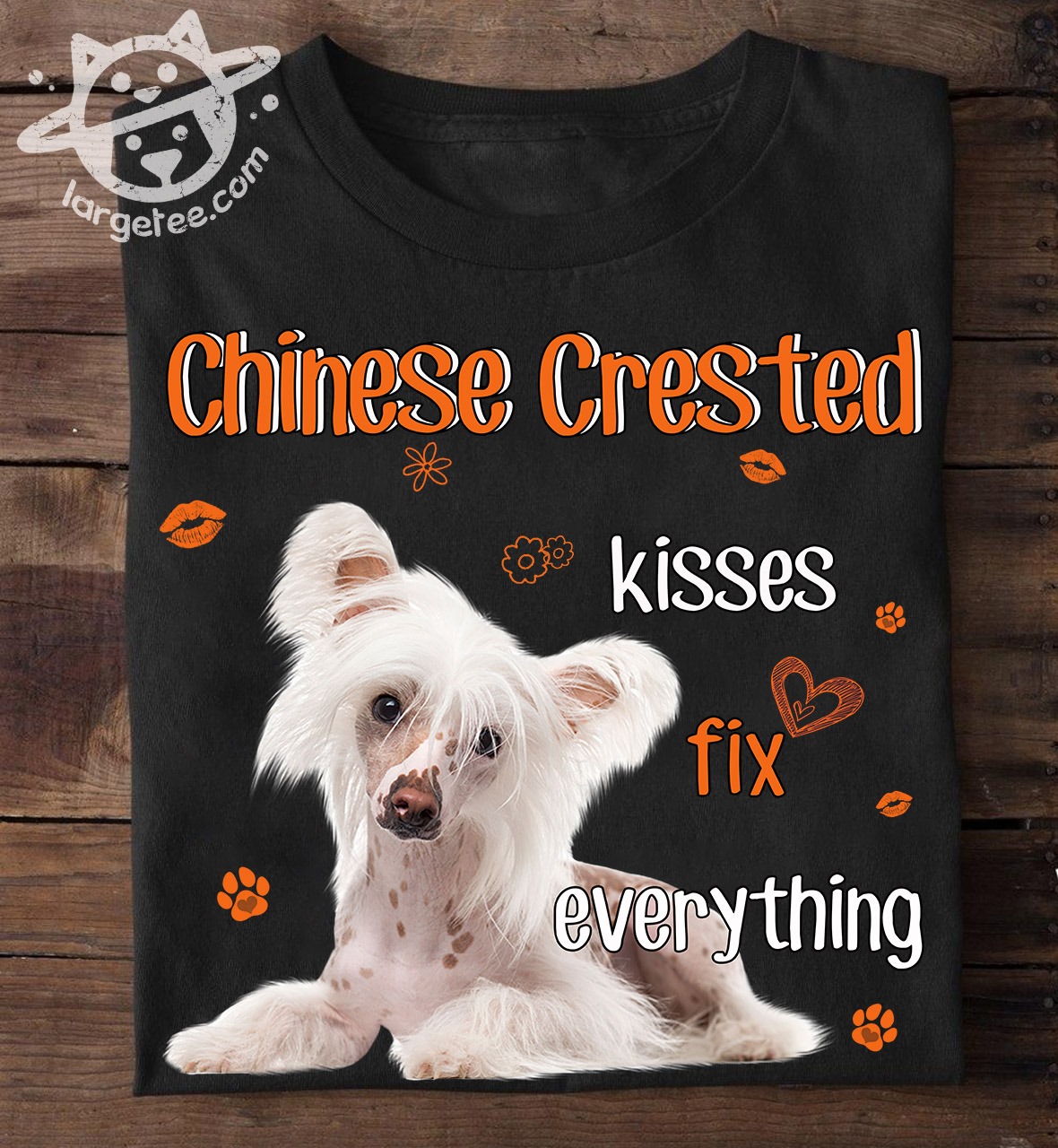 Chinese Crested kisses fix everything - Dog lover
