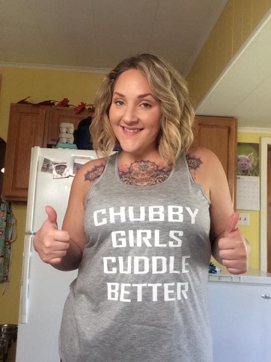Chubby girls cuddle better - T-shirt for chubby girls