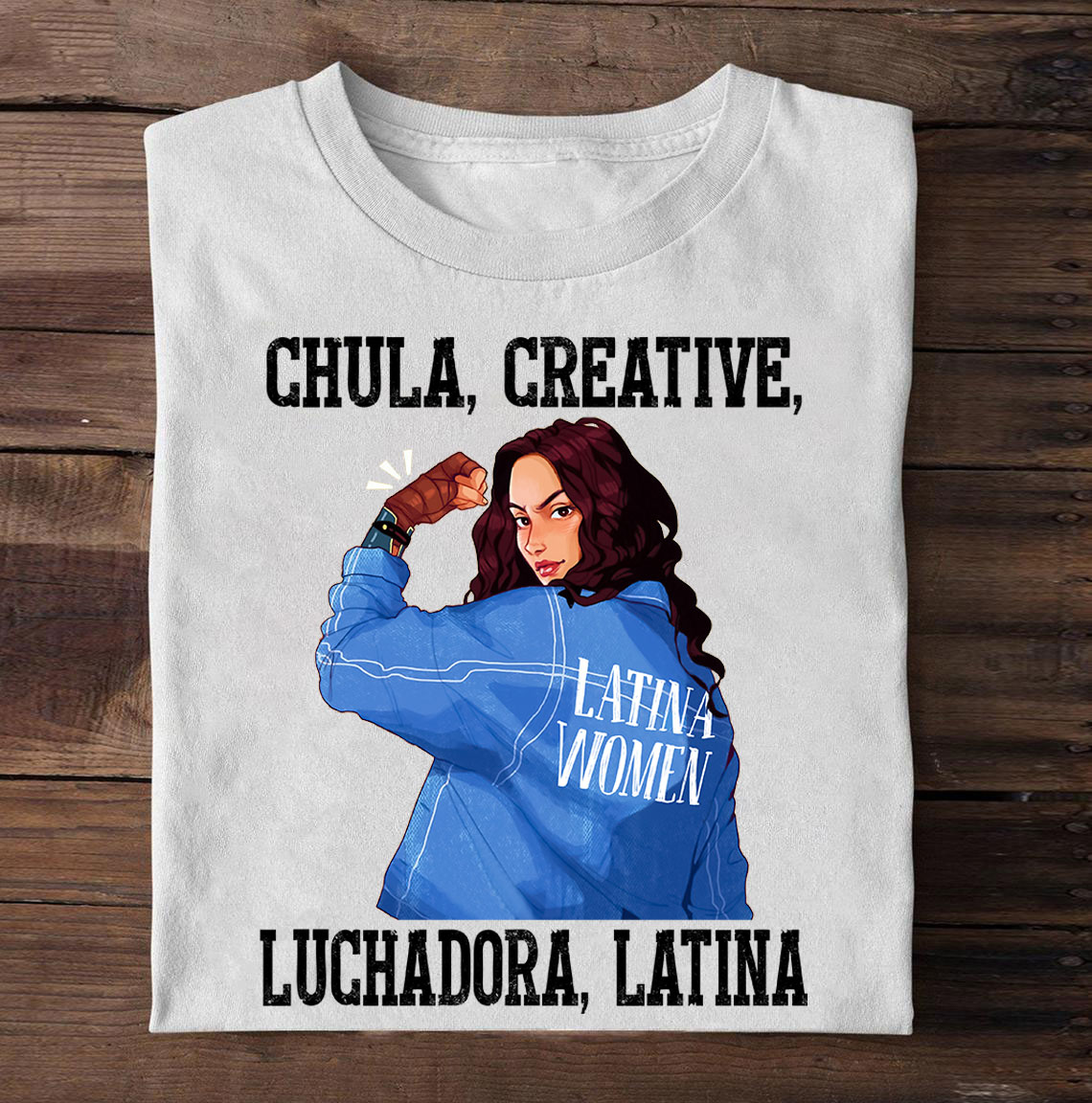 Chula, creative luchadora, latina - Latina women