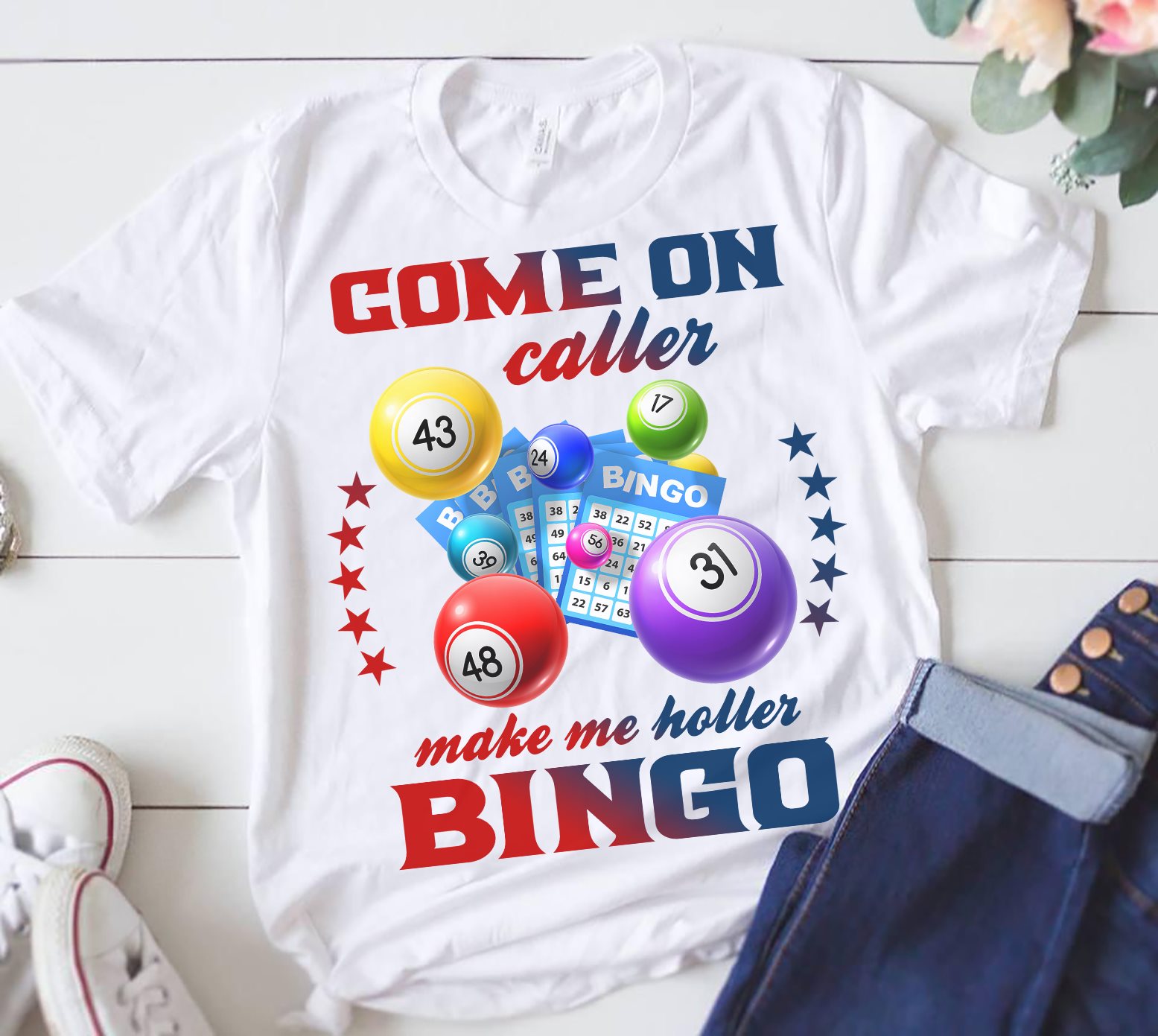 Come one caller make me holler bingo - Bingo game