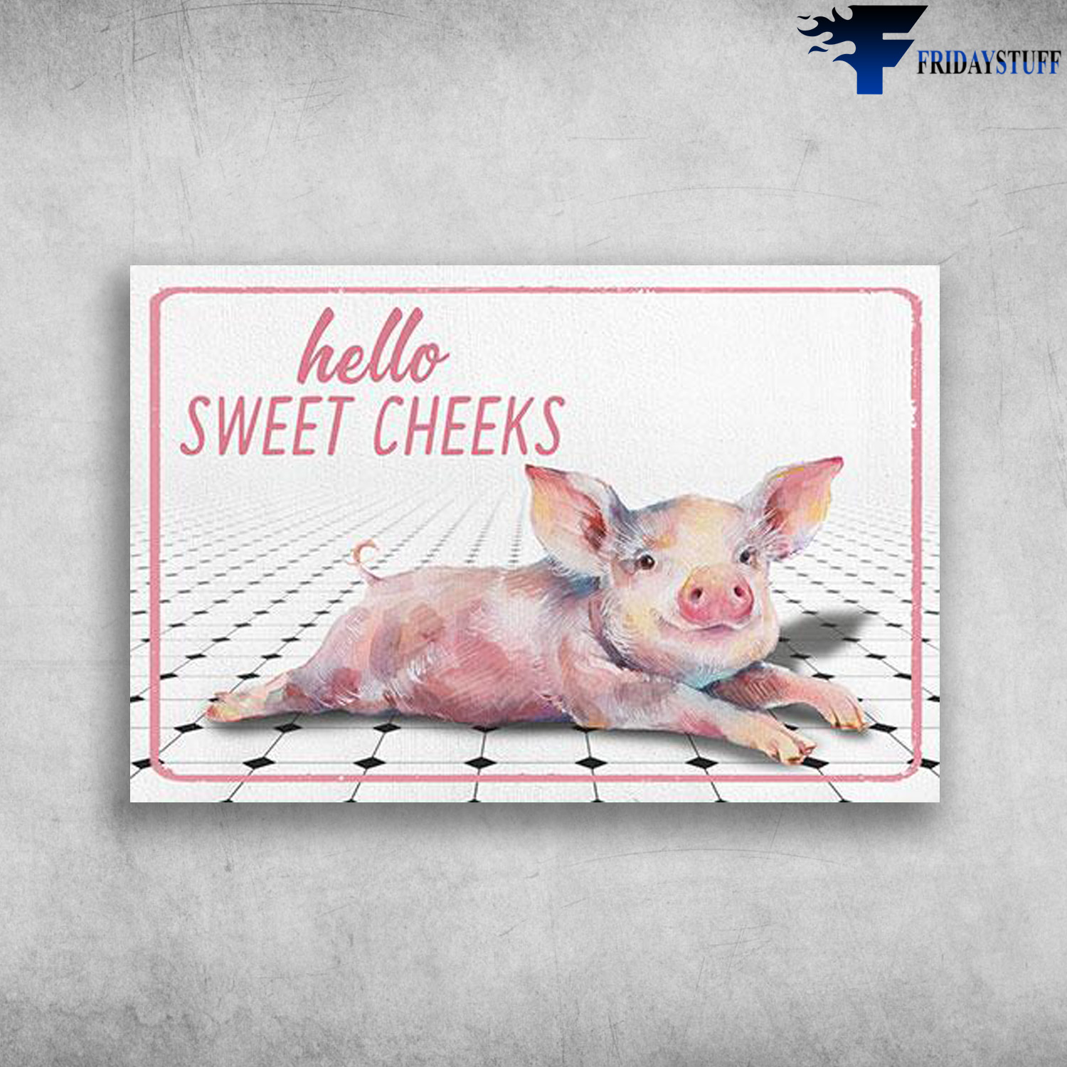 Cute Pig - Hello Sweet Checks