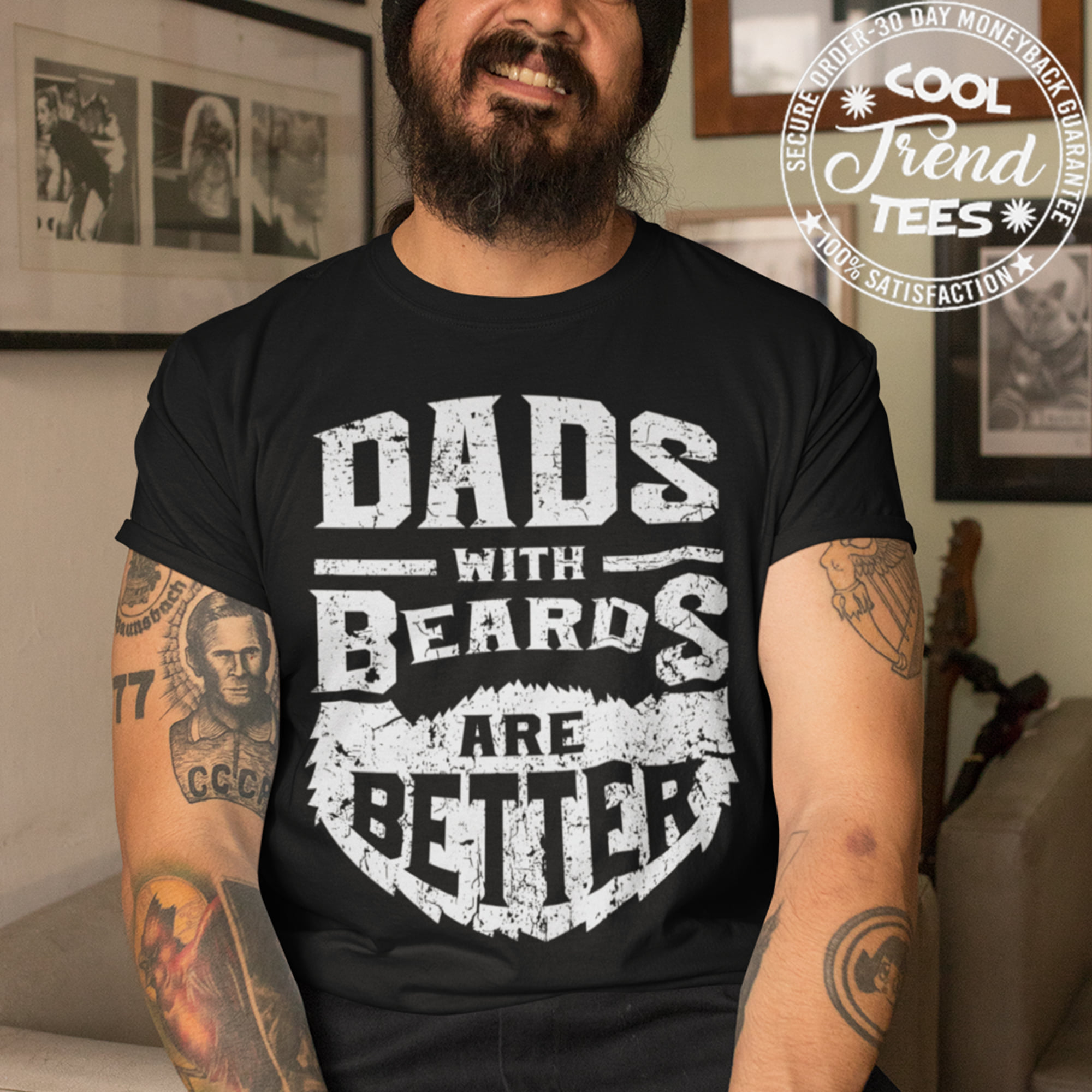 Dads with beards are better - Father's day gift