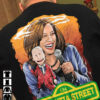 Dementia street - Joe Biden puppet and Kamala Harris, America president