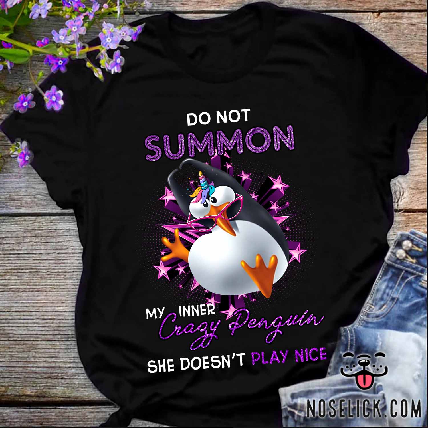 Do not summon my inner crazy penguin she doesn't play nice - Penguin lover