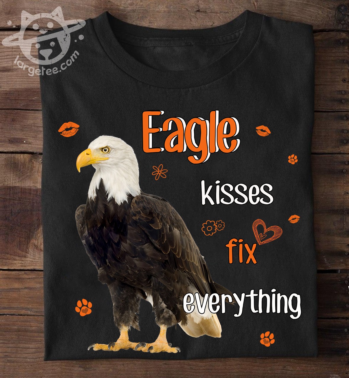 Eagle kisses fix everything - Eagle lover