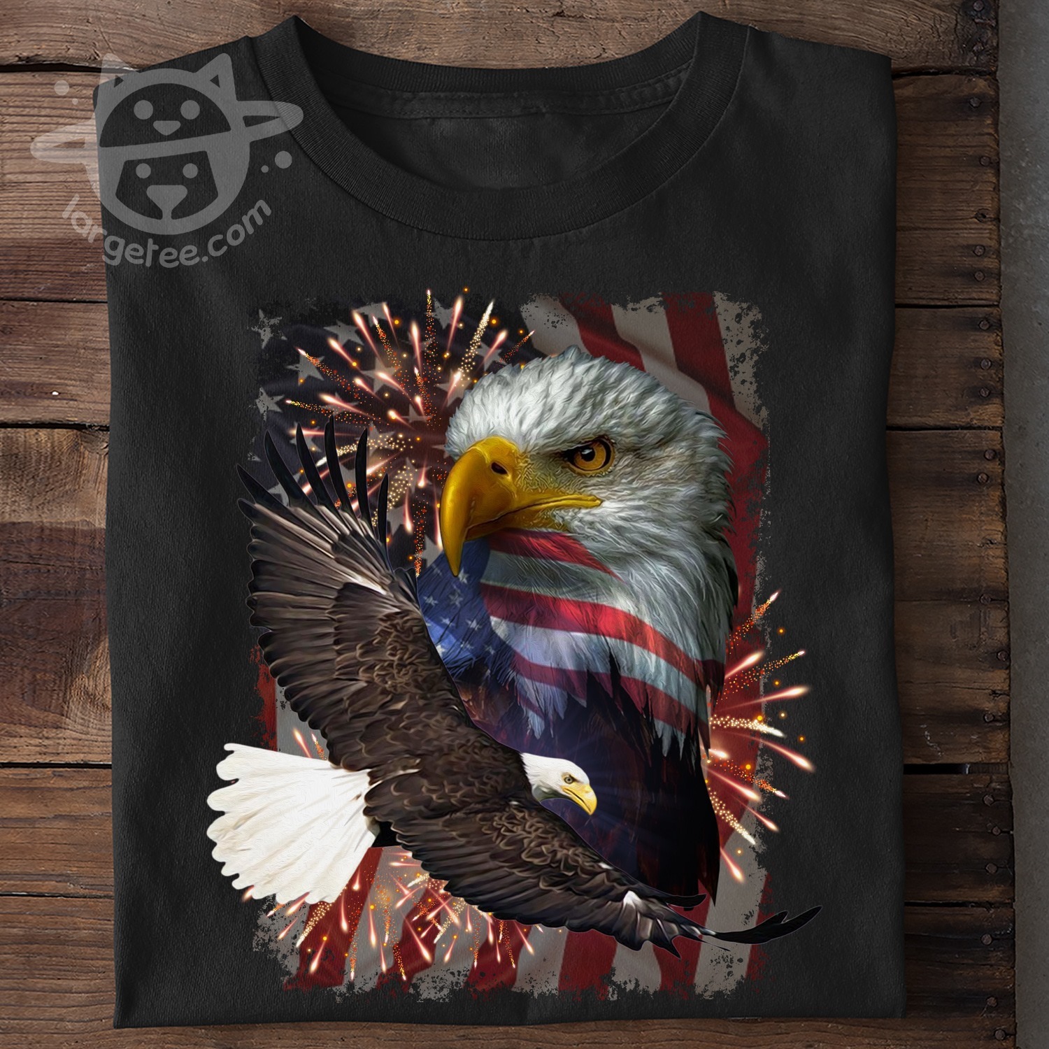 Eagle the symbol of America - America flag, independence day